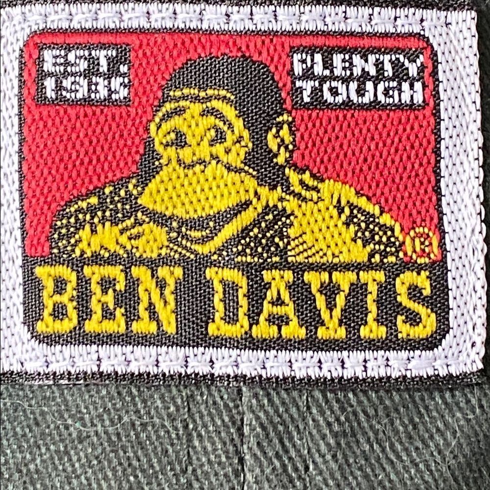 Ben Davis Unstructured Baseball Cap Olive OS Adjustable Unisex Skater Street - Picture 3 of 8